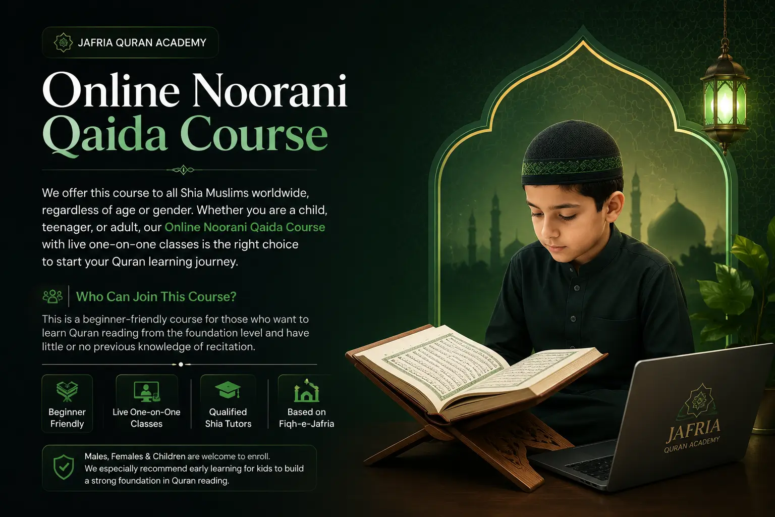 Online Noorani Qaida Course
