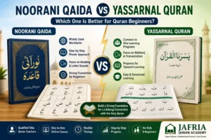 Noorani Qaida vs Yassarnal Quran