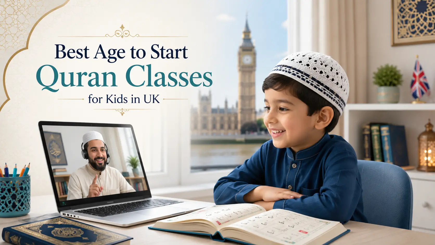 Best Age to Start Quran Classes for Kids in UK
