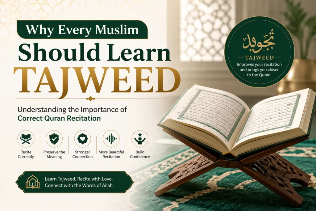 Why Every Muslim Should Learn Tajweed: Understanding the Importance of Correct Quran Recitation