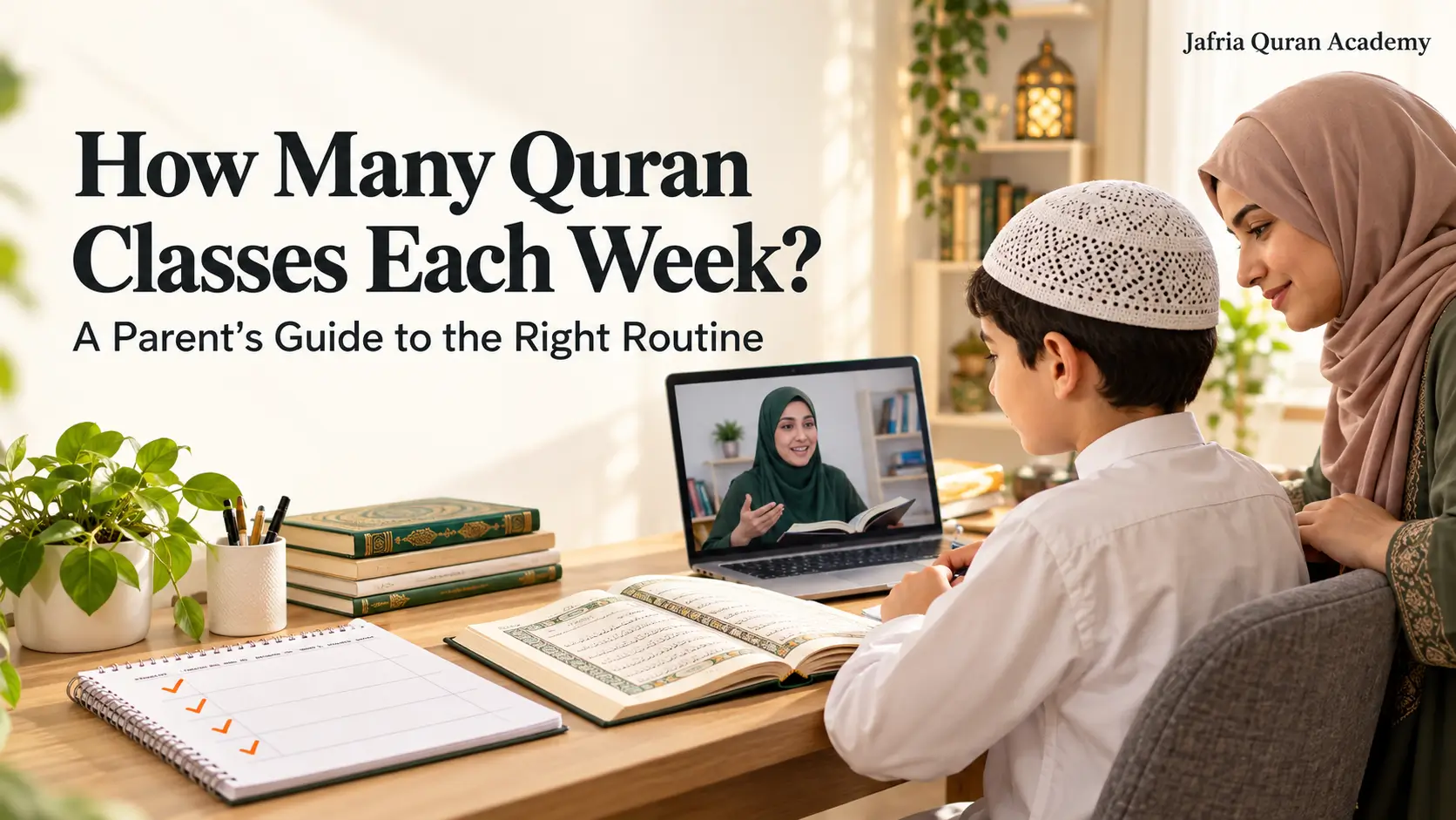 How Many Quran Classes Should a Child Take Weekly?